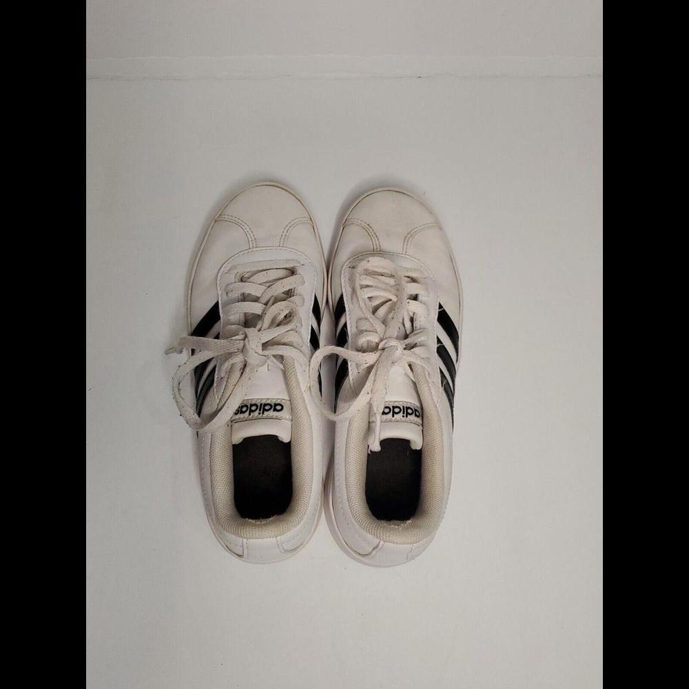 Adidas VL Court 2.0 Shoes Kids Grade School GS Size 1 K DB1831